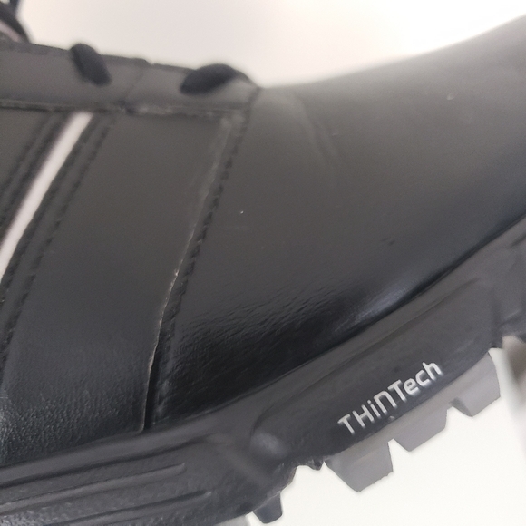 Adidas Golf Lite 816187 Lace Up Black GOLF Shoes Women's Size US 9. - Picture 10 of 11